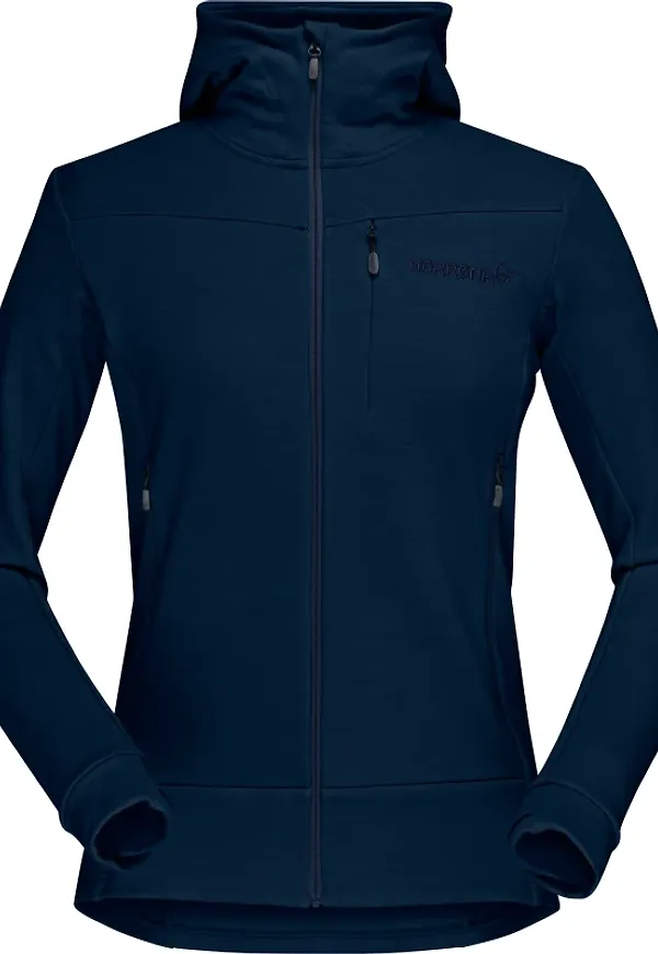 Women's Falketind Warmwool2 Stretch Zip Hood