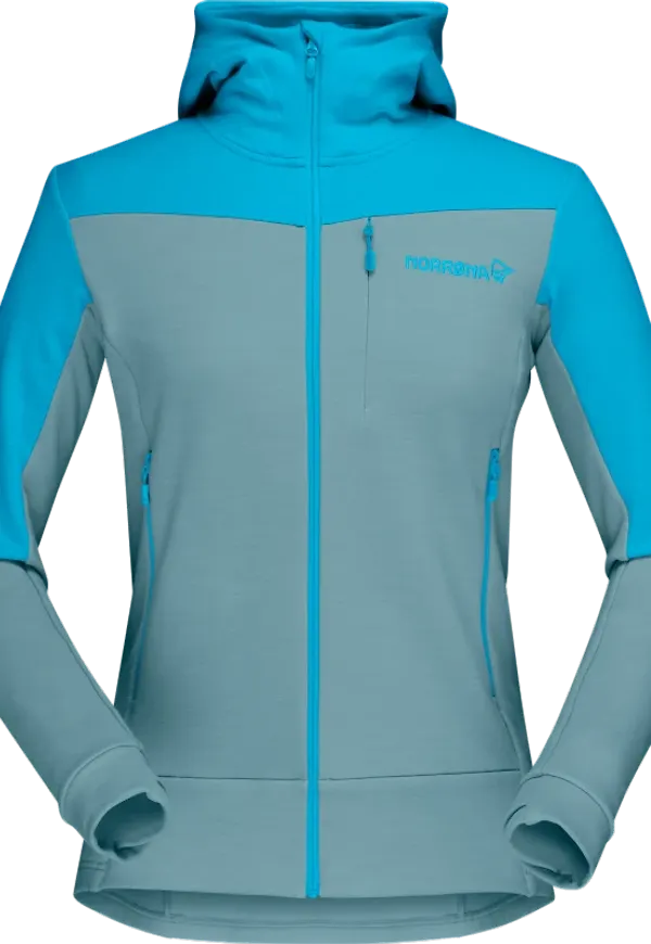 Women's Falketind Warmwool2 Stretch Zip Hood