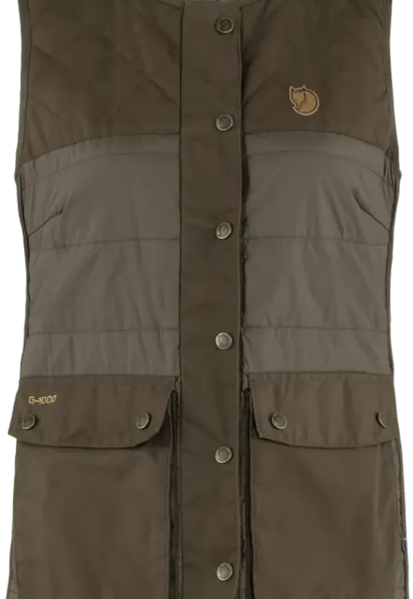 Women's Forest Wool Padded Vest