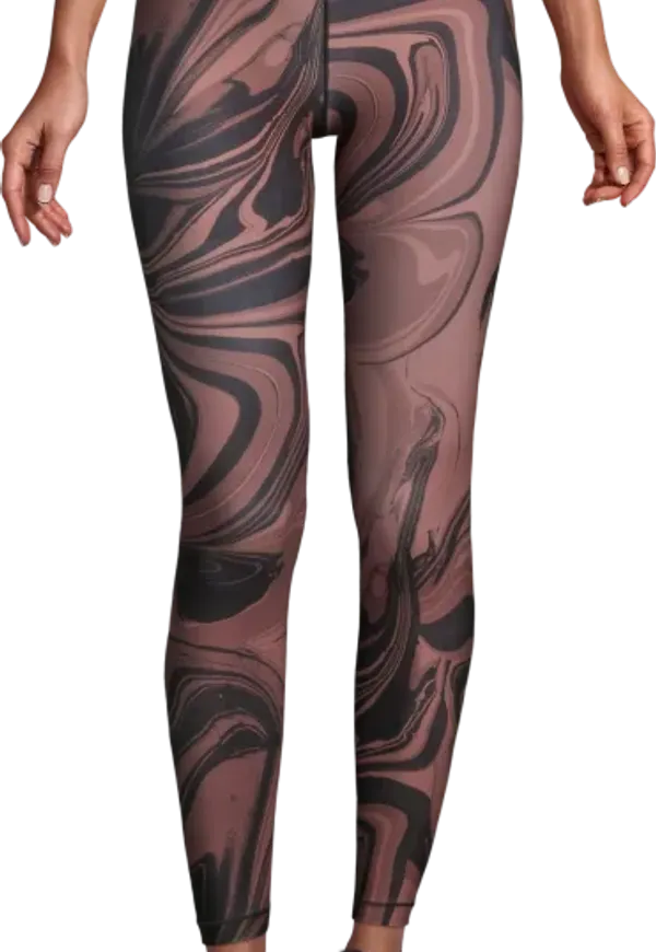 Women's Marbles High Waist Tights
