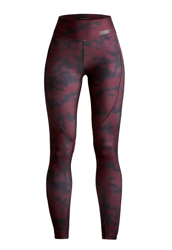 Women's Printed Piping Tights