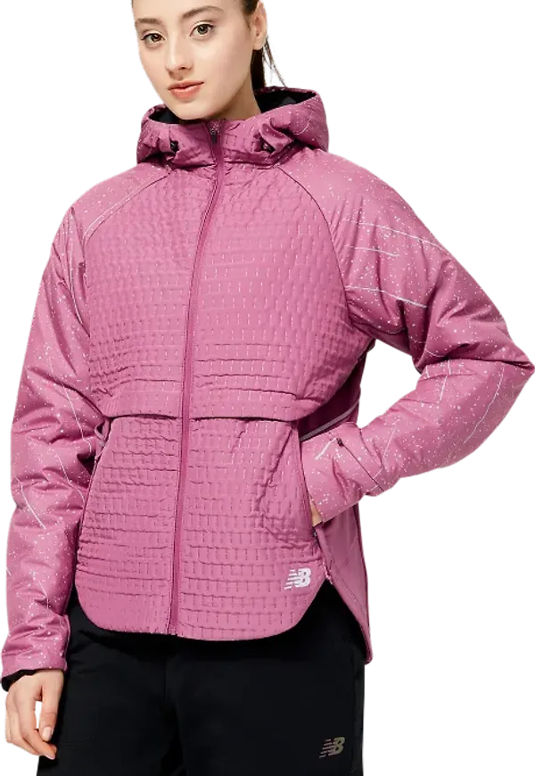 Women's Reflective Impact Run Heat Jacket