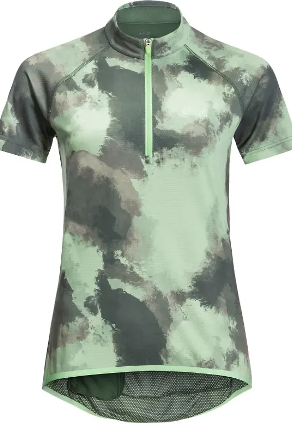 Women's Tourer Halfzip Print Tee