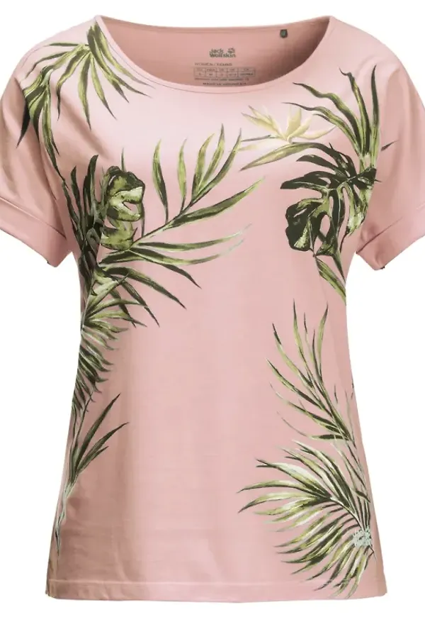 Women's Tropical Leaf Tee