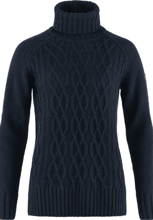 Women's Övik Cable Knit Roller Neck-C01