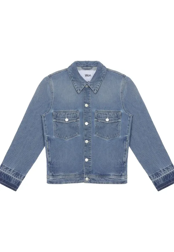 Won Hundred jeansjacka - Blå