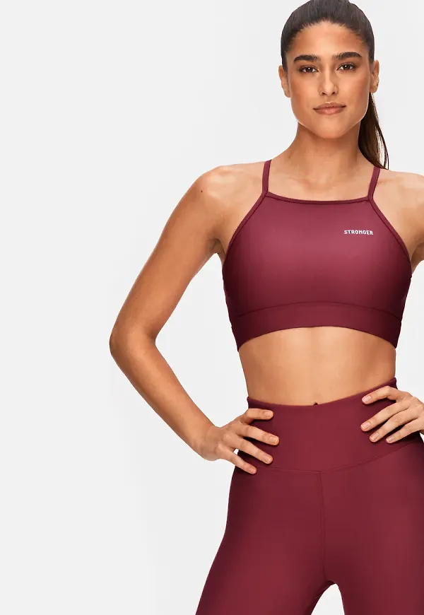 Wonder Sports Bra Zinfandel
