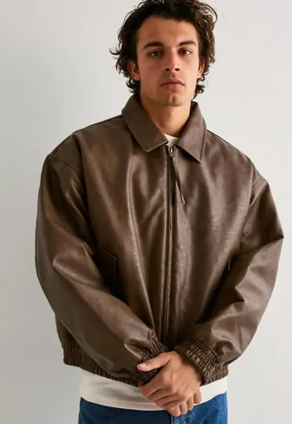 Woodbird Bao Bomber Jacket Skinnjackor Brun