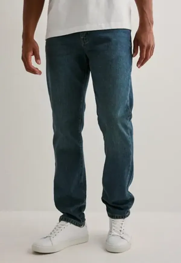 Woodbird Doc Blaze Jeans Straight jeans Blå