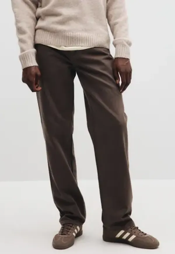 Woodbird Wbleroy Brown Jeans Straight jeans Brun