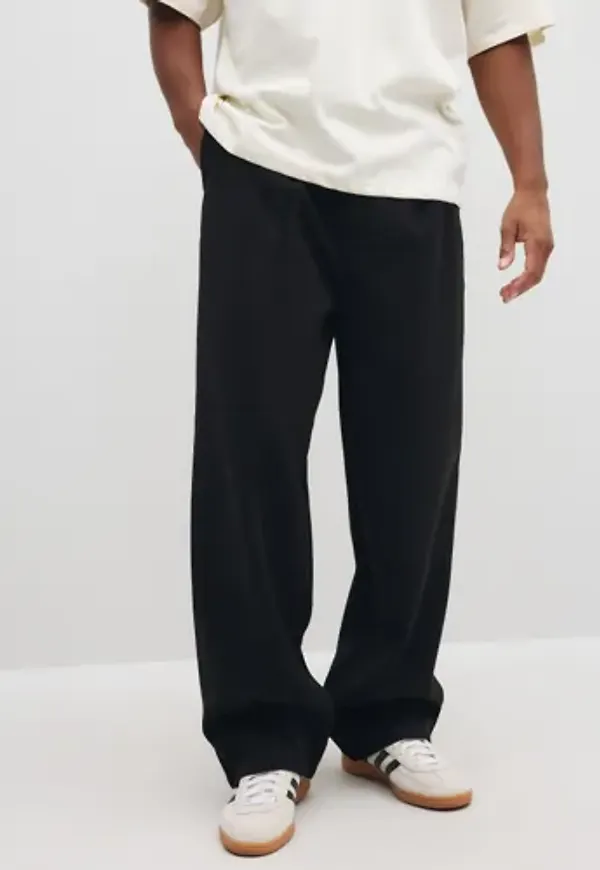 Woodbird Wbrick Nickle Pant Slacks Svart