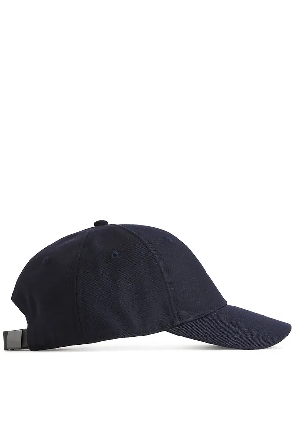 Wool Blend Cap - Blue
