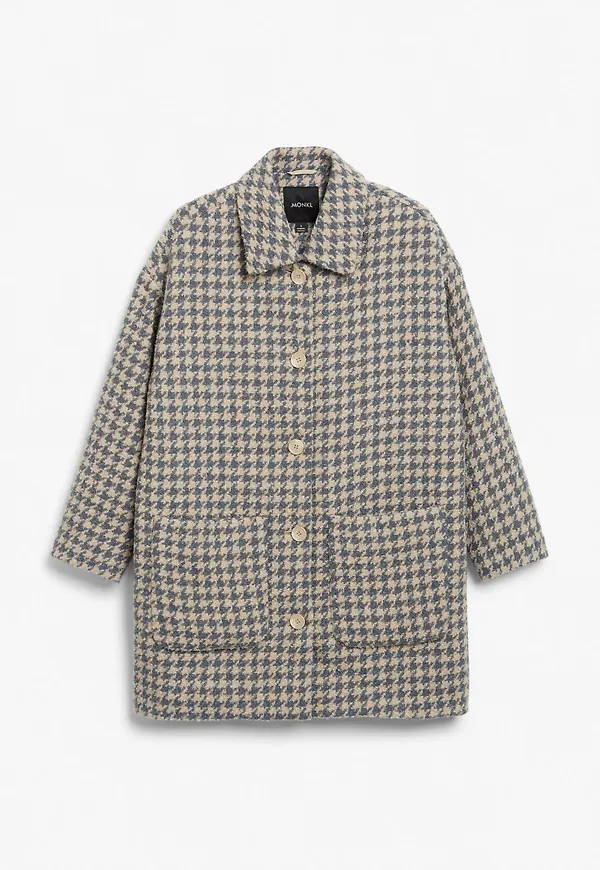 Wool blend coat - Beige