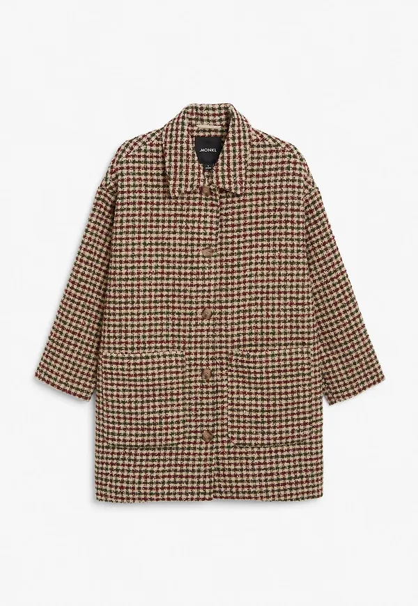 Wool blend coat - Beige