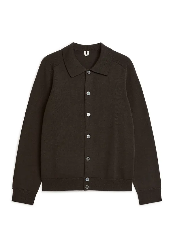 Wool Cardigan - Beige