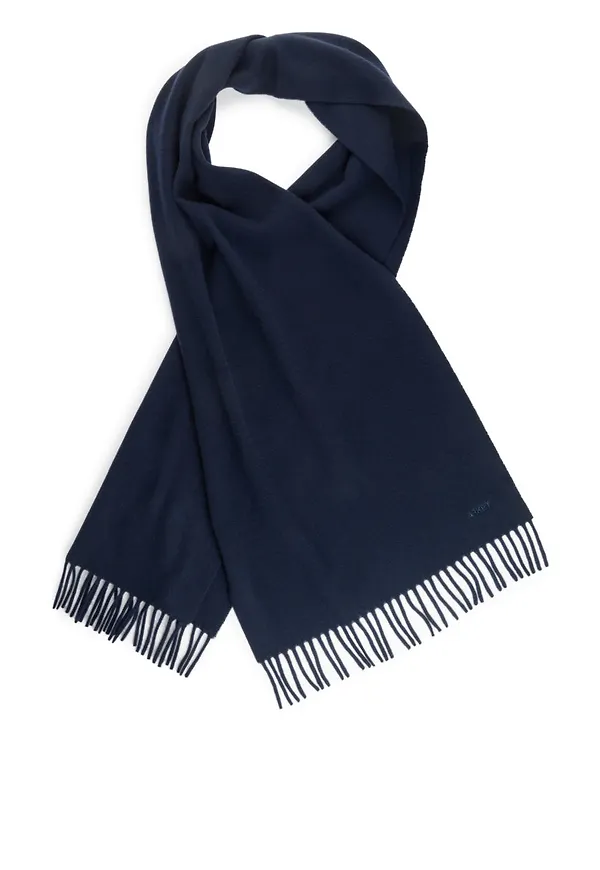 Wool Scarf - Blue