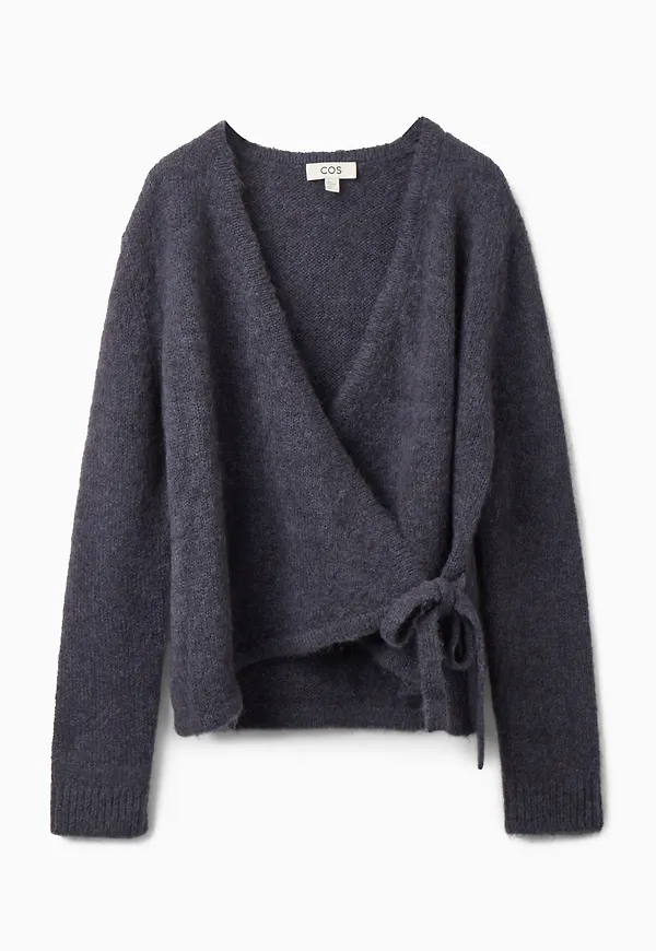 WOOL WRAP CARDIGAN