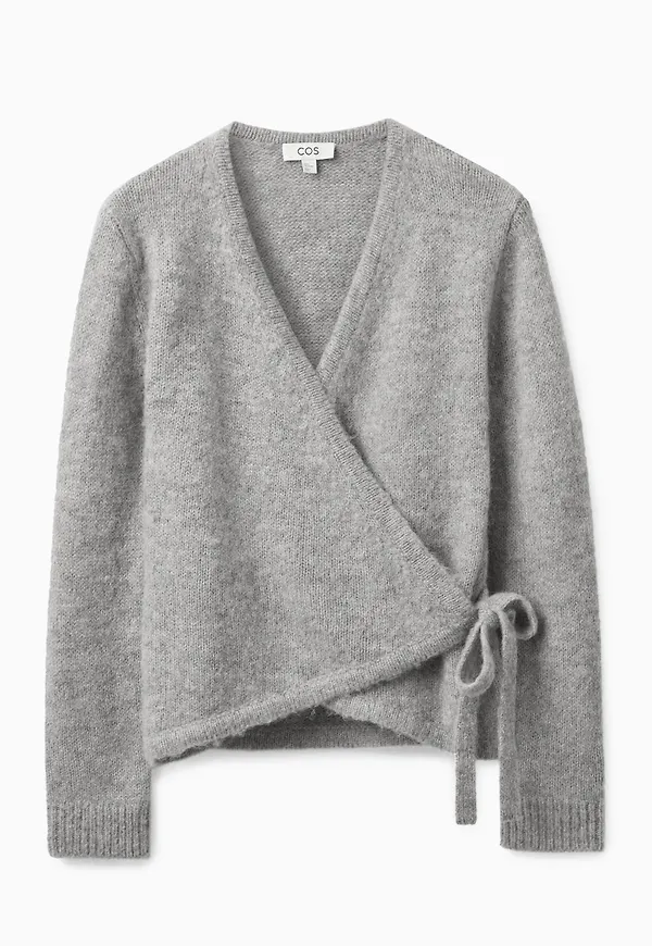 WOOL WRAP CARDIGAN