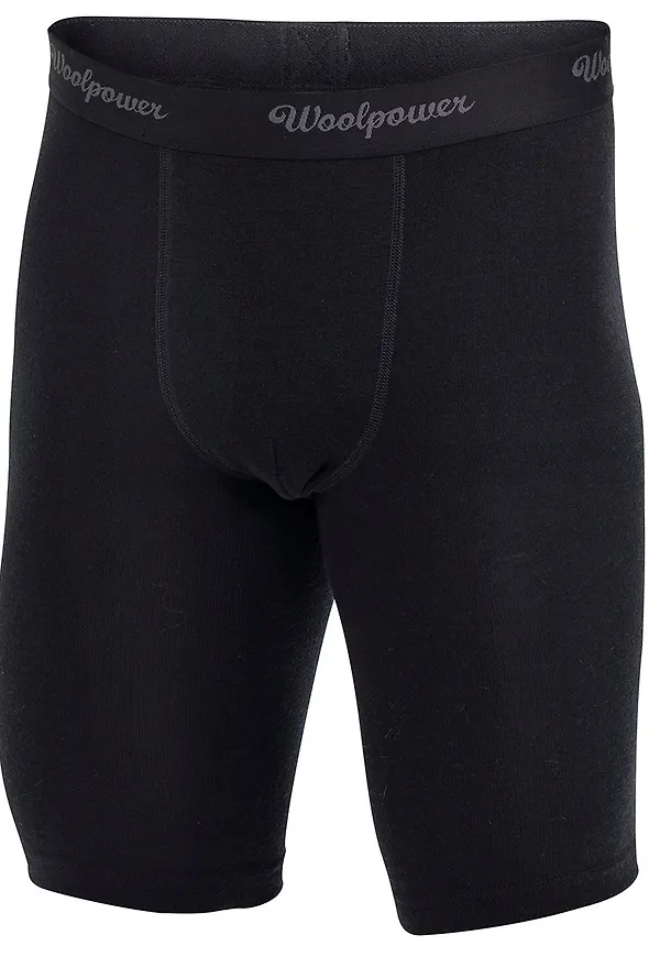 Woolpower Boxer Xlong Men's Lite Black