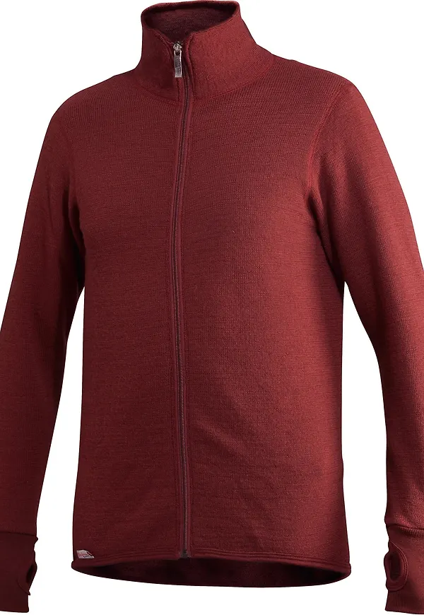 Woolpower Full Zip Jacket 400 Rust Red