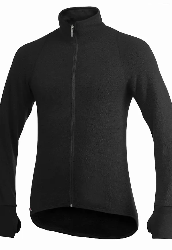 Woolpower Full Zip Jacket 600 Black