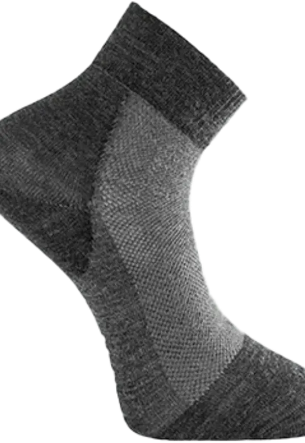 Woolpower Socks Skilled Liner Short Dark Grey/Grey