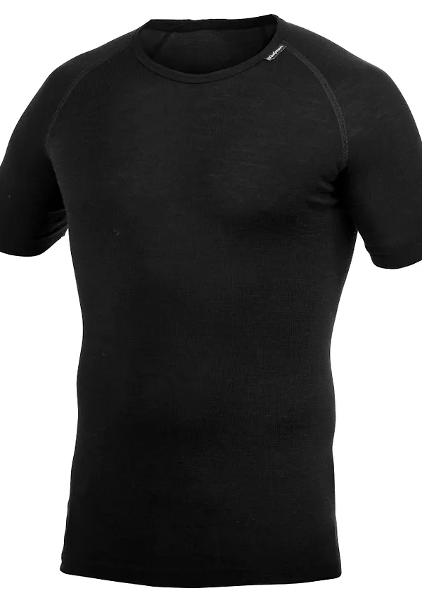Woolpower Unisex Tee LITE Black