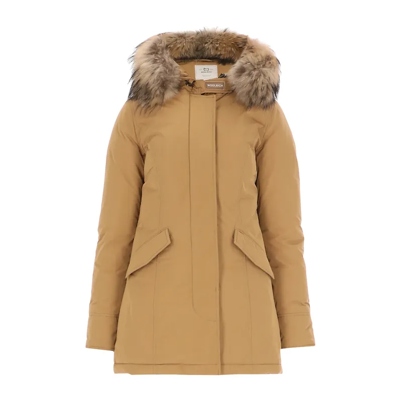 Woolrich - Vinterjackor - Brun - Dam - Storlek: Xs,M