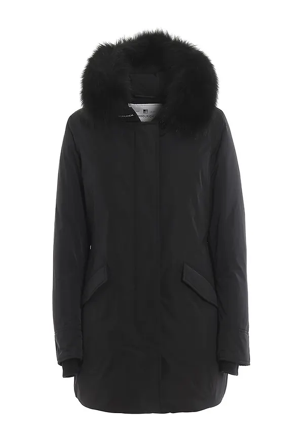 Woolrich - Vinterjackor - Svart - Dam - Storlek: M,S