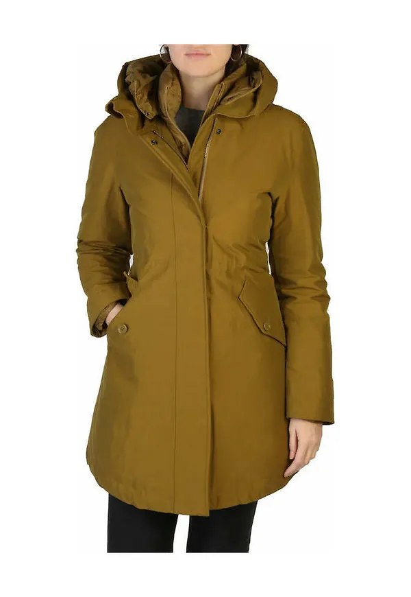 Woolrich - Vinterkappor - Gul - Dam - Storlek: XL