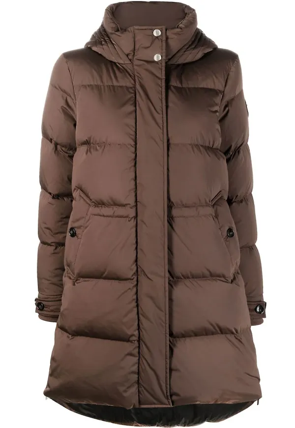 Woolrich Alsea vadderad parkas - Brun