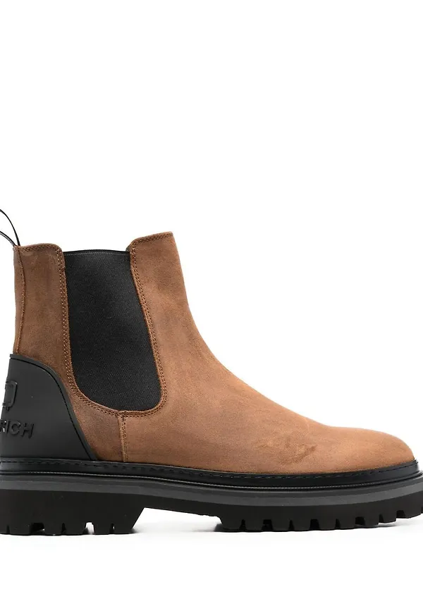 Woolrich ankelboots i mocka - Brun