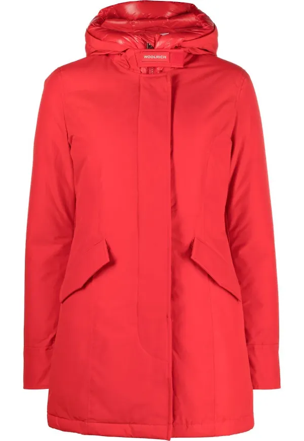 Woolrich Arctic parkas med huva - Röd