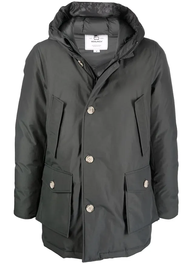 Woolrich Artic vadderad dunparkas - Grå