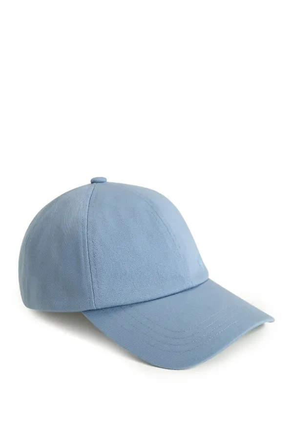 Woolrich basebollkeps med logotyp - Blå
