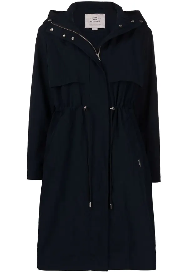 Woolrich Briar lång parkas - Blå