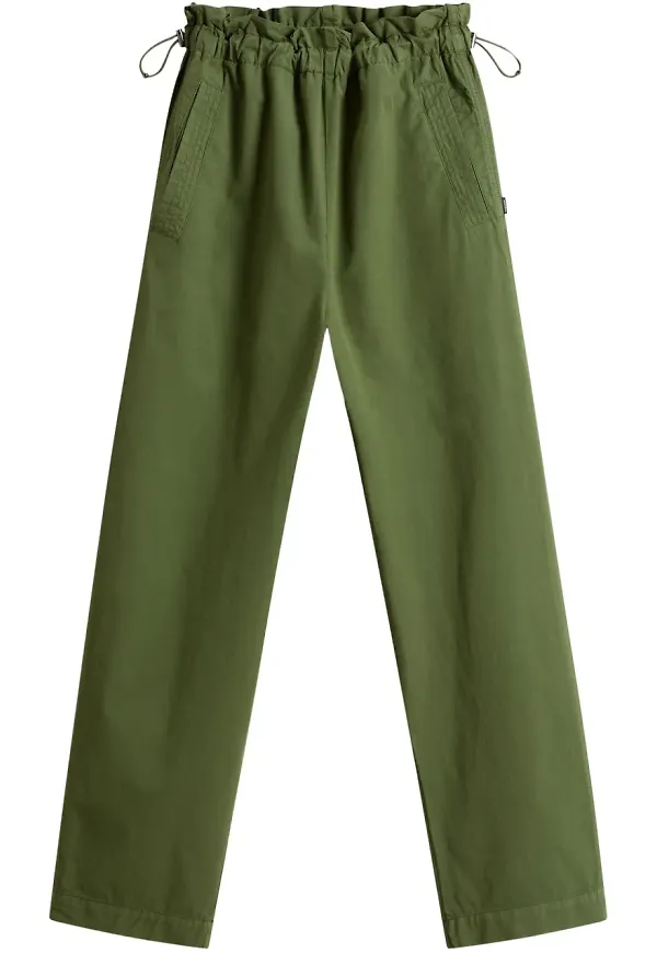 Woolrich byxor i bomull - Grön
