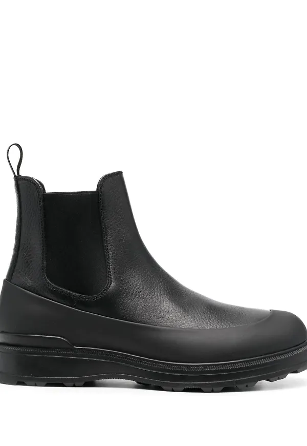 Woolrich chelsea-boots med tåhätta - Svart