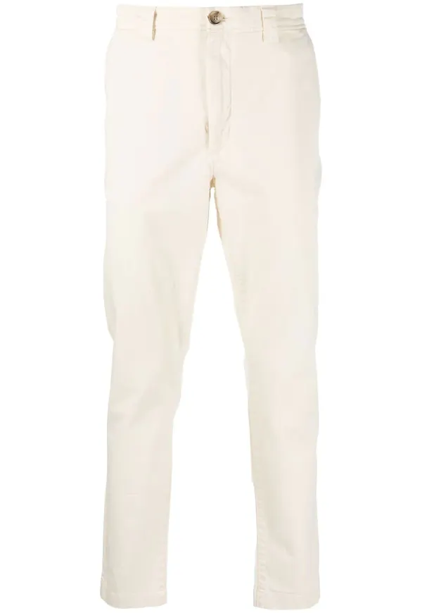 Woolrich cotton straight leg trousers - Neutral