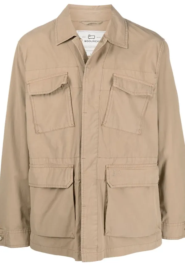 Woolrich Crew Field jacka - Brun