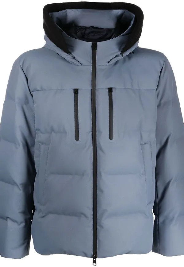 Woolrich dunjacka med avsmalnande sömmar - Blå