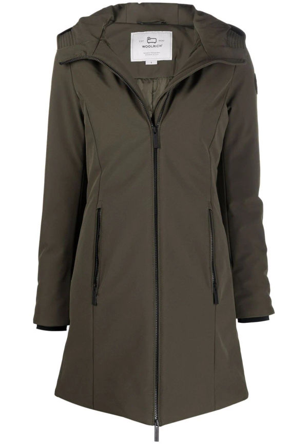 Woolrich Firth vadderad parkas - Grön