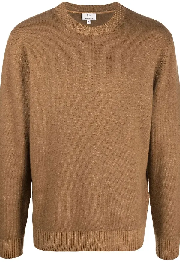 Woolrich färgad tröja - Brun