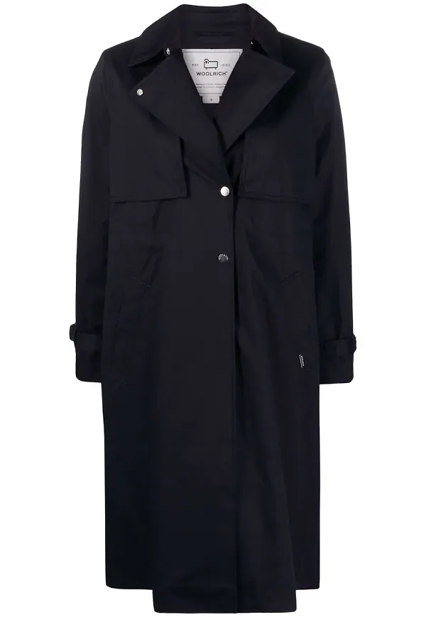 Woolrich Havice parkas med dragkedja - Blå