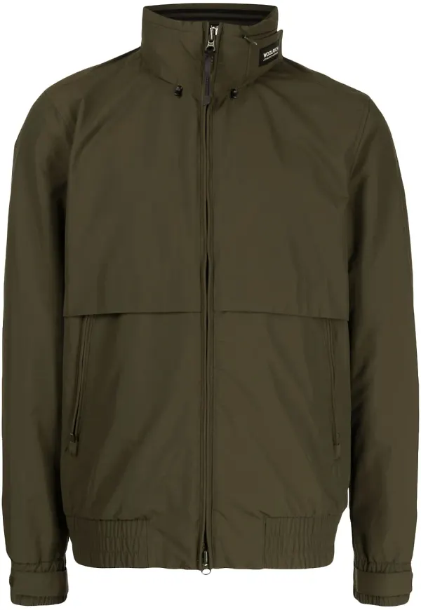 Woolrich jacka med hög krage - Grön