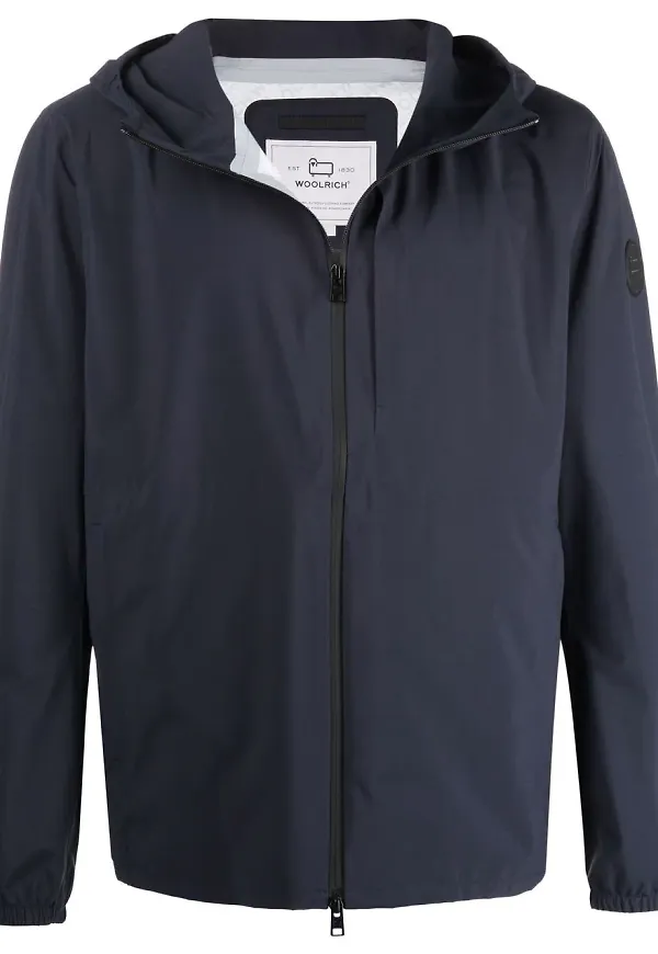 Woolrich jacka med huva - Blå