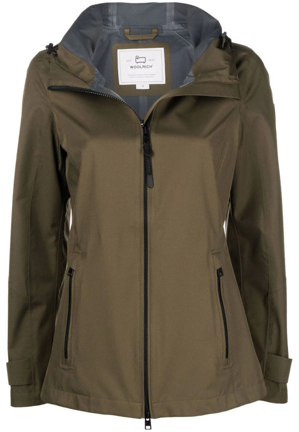 Woolrich jacka med huva - Grön