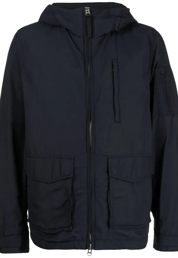 Woolrich jacka med huva - Blå