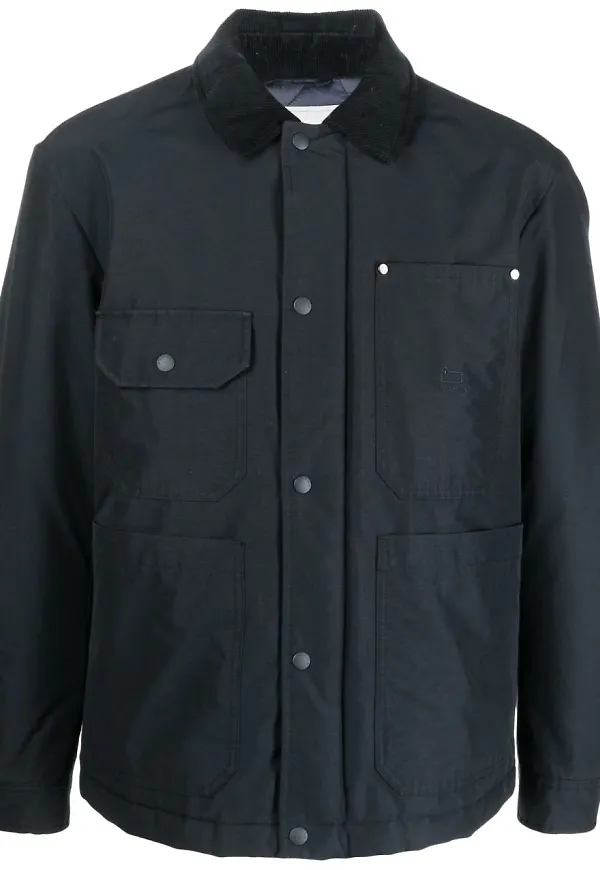 Woolrich jacka med krage - Blå