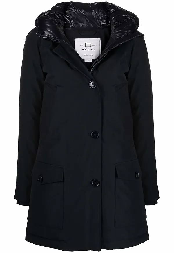 Woolrich kappa med huva - Blå